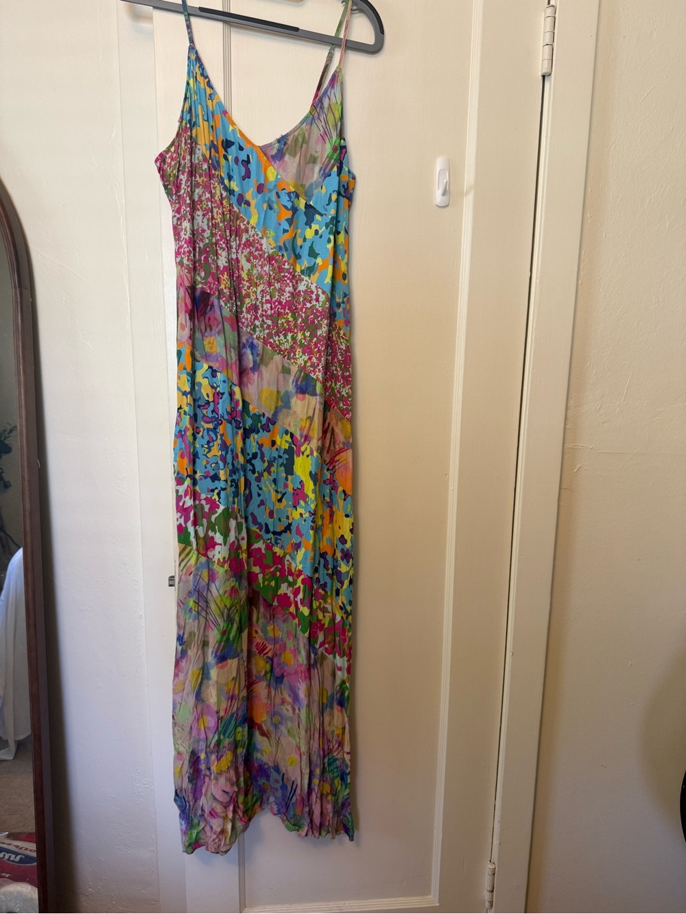 Plenty by Tracy Reese Multi-Color Floral Maxi Slip Dress